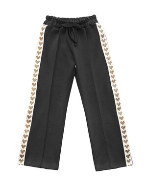  Soho Sporty Heart Pants - Black/Gold