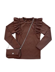 Lilly Top - Brown