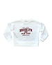  Brooklyn Sweater - White/Bordeaux