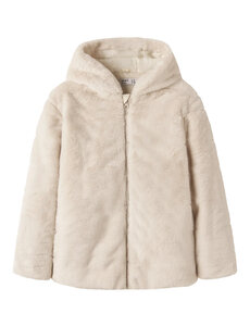 Name It - NKFMILA JACKET W HOOD PB - Beige