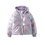 Name It - NKFMALAN PUFFER JACKET FOIL - LILA