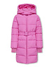  ONLY - KOGMAGGI LIFE BELT HOOD PUFFR JACKET - FUCHSIA