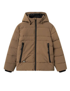 Name It - NKMMELVIN PUFFER JACKET  - Taupe Brown