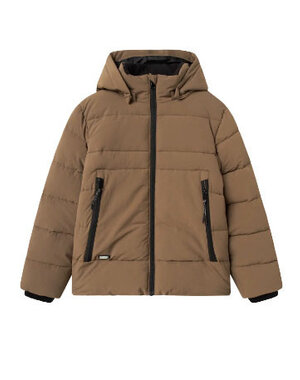  Name It - NKMMELVIN PUFFER JACKET  - Taupe Brown