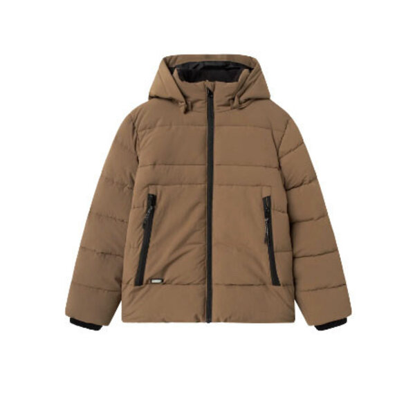 Name It - NKMMELVIN PUFFER JACKET  - Taupe Brown