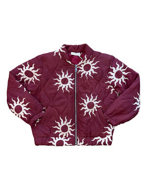  Trendy Sunshine Bomber - Bordeaux