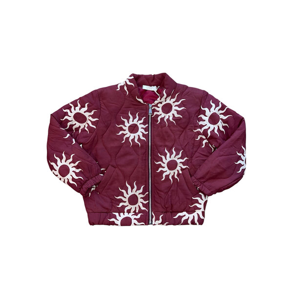 Trendy Sunshine Bomber - Bordeaux