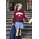 ONLY GIRLS Only - KOG Victory O-Neck Sweater - Bordeaux
