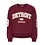 ONLY GIRLS Only - KOG Victory O-Neck Sweater - Bordeaux