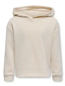 ONLY GIRLS Only KOG Fave Hoodie Sweater - Beige
