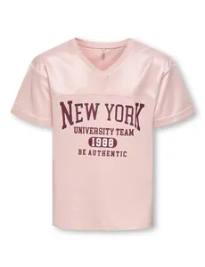 ONLY GIRLS Only - KOG Lulup New York Sporty Top - Pink