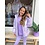 Name It - NKFMALAN PUFFER JACKET FOIL - LILA