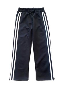 Double Striped Pants - Black/White