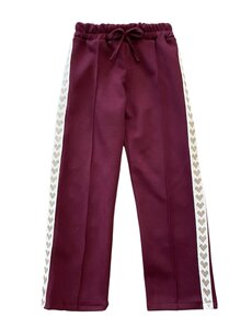  Soho Sporty Heart Pants - Bordeaux/Gold