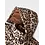 NAME IT Name it - NKF Mimosa Leopard Puffer Jacket - Brown Beige Toasted Coconut