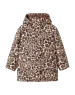 NAME IT Name it - NKF Mimosa Leopard Puffer Jacket - Brown Beige Toasted Coconut
