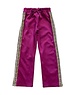  Soft Leopard Border Pants - Magenta