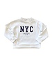  NYC Sweater - White/Navy