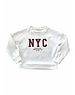  NYC Sweater - White/Bordeaux