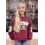 ONLY GIRLS Only - KOG Victory O-Neck Sweater - Bordeaux