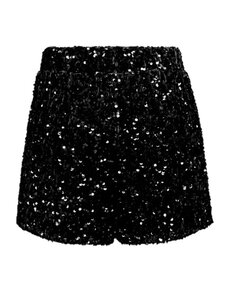 ONLY GIRLS Only - KOG Confidence Sequins Sparkle Shorts - Black