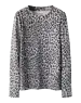 NAME IT Name it - NKF Nuni Leopard Top - Grey/Black