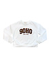  SOHO Sweater - White/Brown