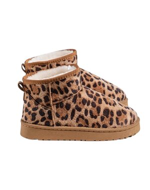  Winter Boots - Camel Leopard