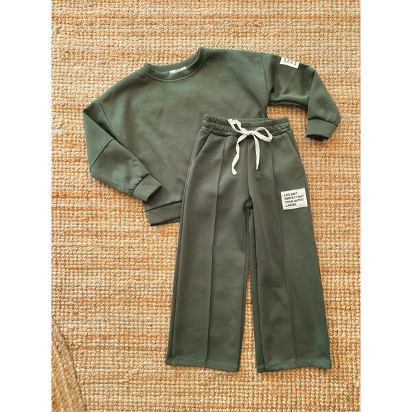 Musthave Jog Set - Army Green
