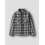 Name It - NKMRAMING OVERSHIRT - Black/White