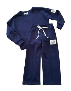  Musthave Jog Set - Navy Blue