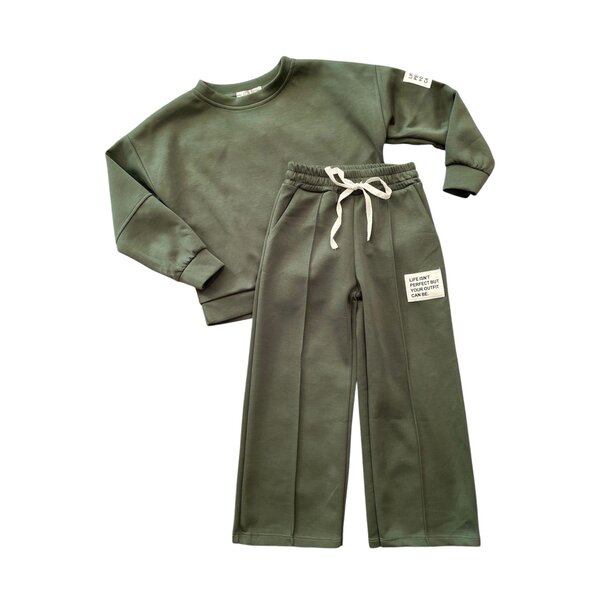 Musthave Jog Set - Army Green