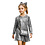 Party Sparkle Dress - Silver/Silver
