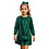 Party Sparkle Dress - Green/Green