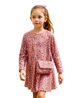  Party Sparkle Dress - Pink/Pink