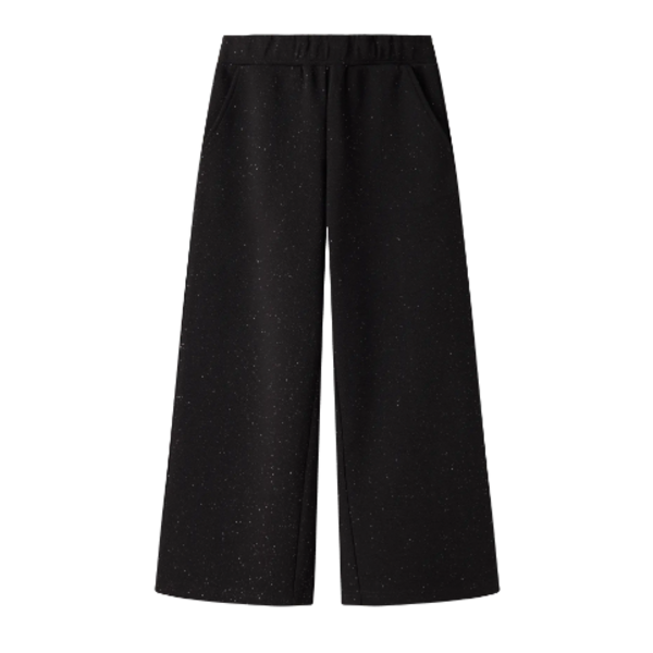 NAME IT Name it - NKFROKA WIDE SPARKLE PANT - Black