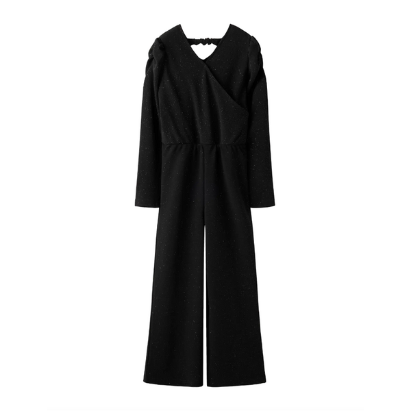 Name it - NKFROKA SPARKLE JUMPSUIT - Black