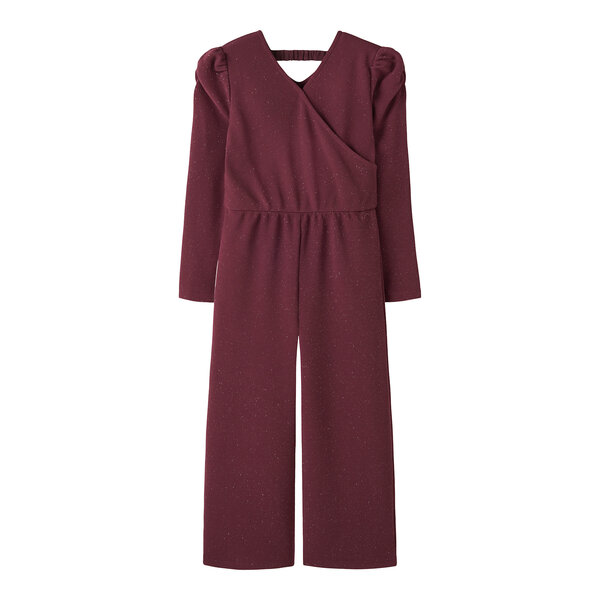Name it - NKFROKA SPARKLE JUMPSUIT - Bordeaux