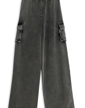 4PRESIDENT 4PRESIDENT - Maxim Jogg Wide Pants - Black/Dark Grey