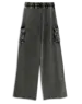 4PRESIDENT 4PRESIDENT - Maxim Jogg Wide Pants - Black/Dark Grey