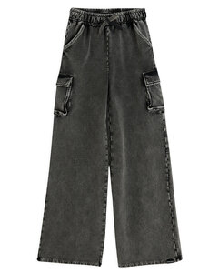 4PRESIDENT 4PRESIDENT - Maxim Jogg Wide Pants - Black/Dark Grey