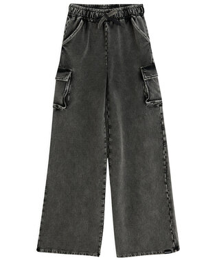 4PRESIDENT 4PRESIDENT - Maxim Jogg Wide Pants - Black/Dark Grey