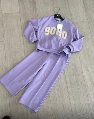  SOHO Musthave Jog Set - Lila