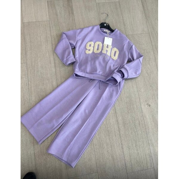 SOHO Musthave Jog Set - Lila