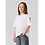 NAME IT Name It - NKF Ruaja Nreg Top - Bright White/Silver Dots
