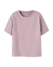 NAME IT Name It - NKF Ruaja Nreg Top - Powder Pink/Silver Dots