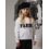 NAME IT Name It - NKF Retta Nreg Paris Sweater - Bright White/Black