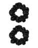  Name it - NKF Glitter 2P Hairelastics Scrunchies - Black/Silver