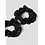 Name it - NKF Glitter 2P Hairelastics Scrunchies - Black/Silver