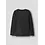 NAME IT Name It - NKF Ribea Little Sparkle Slim Top- Black/Silver